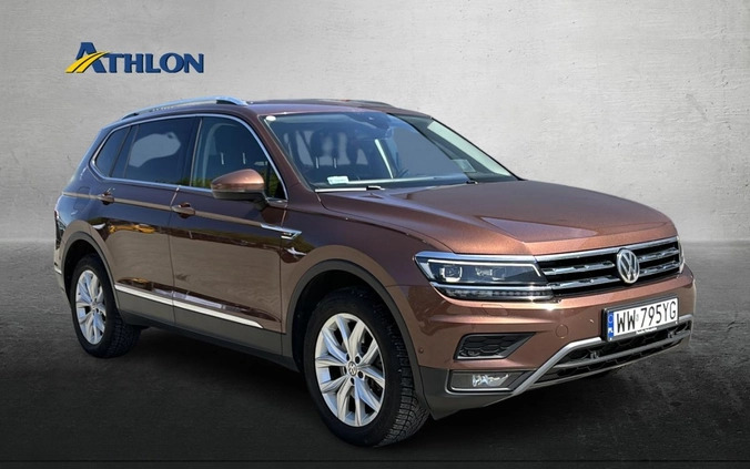 Volkswagen Tiguan cena 128800 przebieg: 122499, rok produkcji 2018 z Szepietowo małe 407